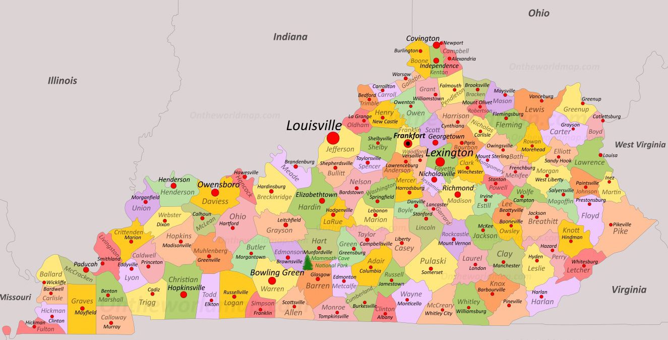 Kentucky-Map cropped